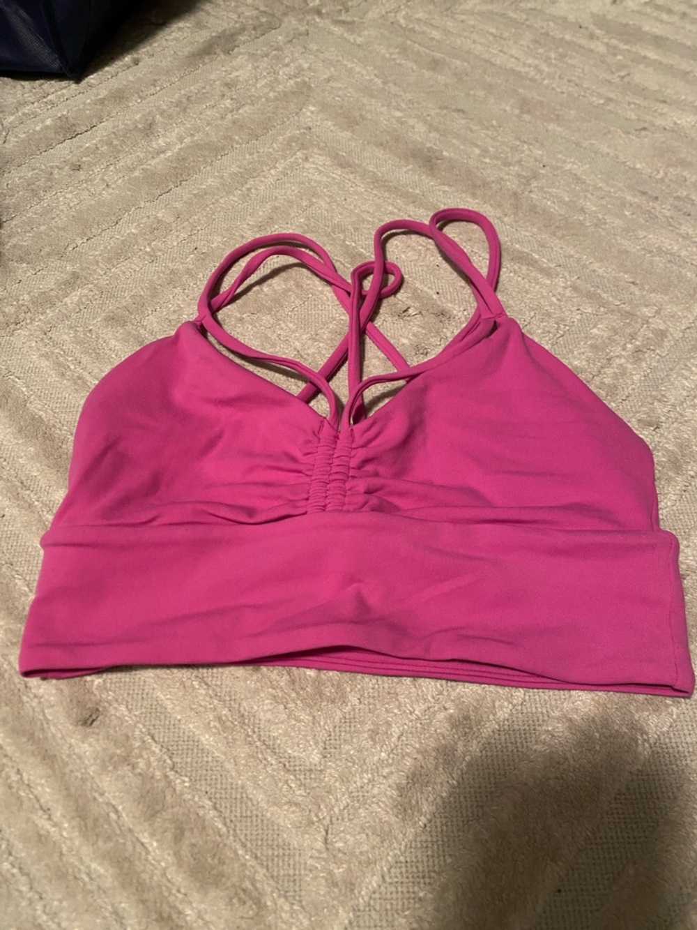 NWOT Lululemon Women’s Strappy Bralette in Hot Pink
